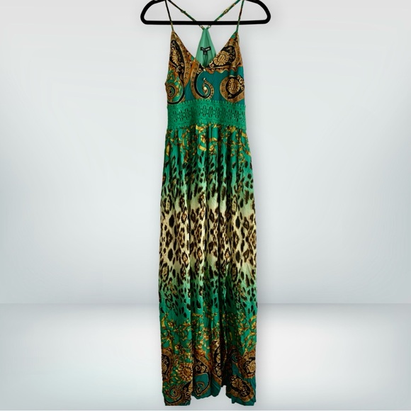 NWT Fashion Nova Holy Slit Sleeveless Maxi Dress, size M - Picture 2 of 16